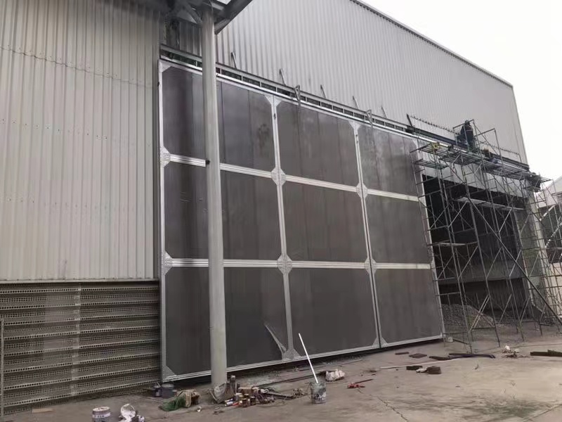 2020陽(yáng)泉垃圾處理廠(chǎng)重型提升門(mén)